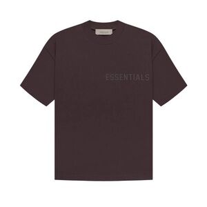 🪻Fear of God Men’s Essentials tee in Plum NWT Size Medium